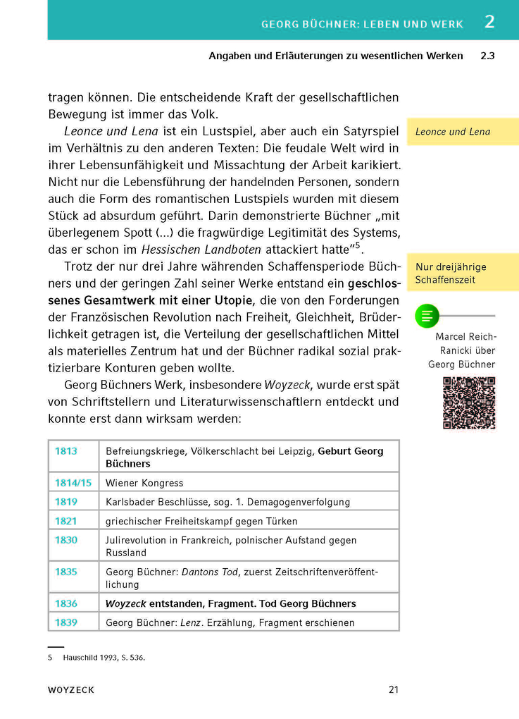 Weitere Ansicht: Woyzeck von Georg Büchner - Textanalyse und Interpretation | Georg Büchner, Rüdiger Bernhardt