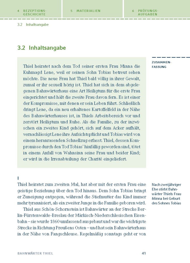 Weitere Ansicht: Bahnwärter Thiel von Gerhart Hauptmann