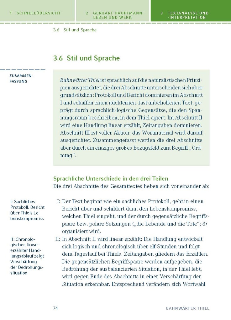Weitere Ansicht: Bahnwärter Thiel von Gerhart Hauptmann