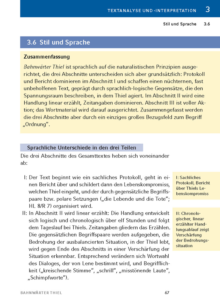 Weitere Ansicht: Bahnwärter Thiel von Gerhart Hauptmann