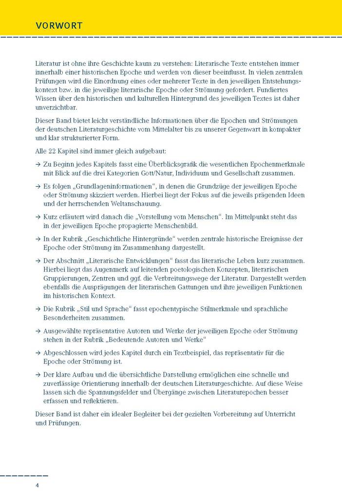 Weitere Ansicht: Epochen der deutschen Literatur | Yomb May