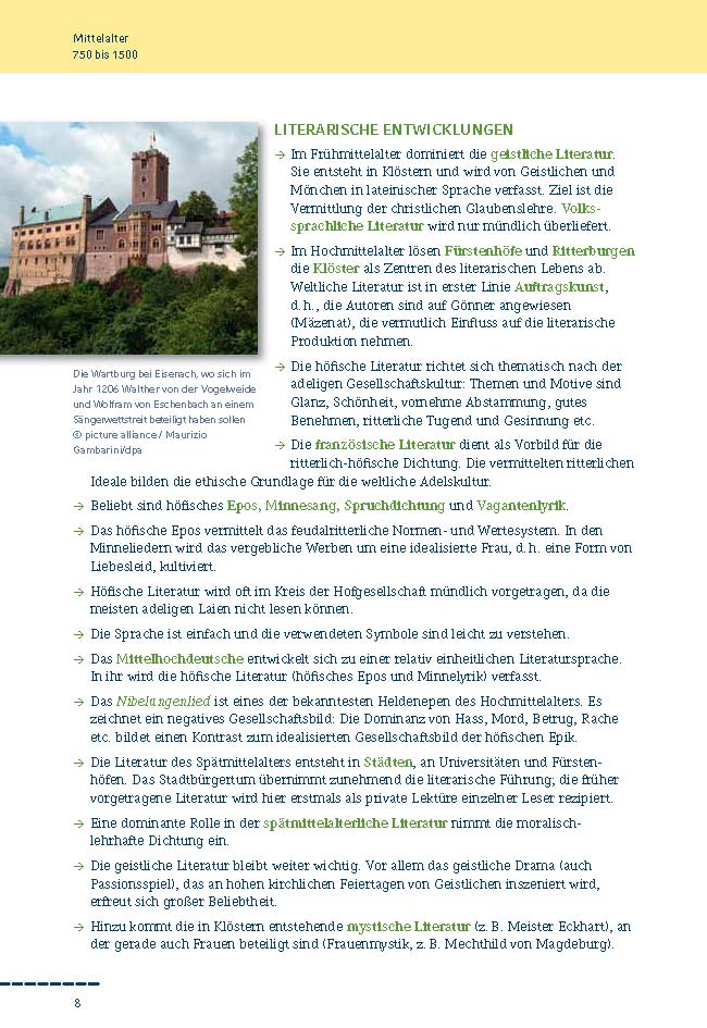 Weitere Ansicht: Epochen der deutschen Literatur | Yomb May