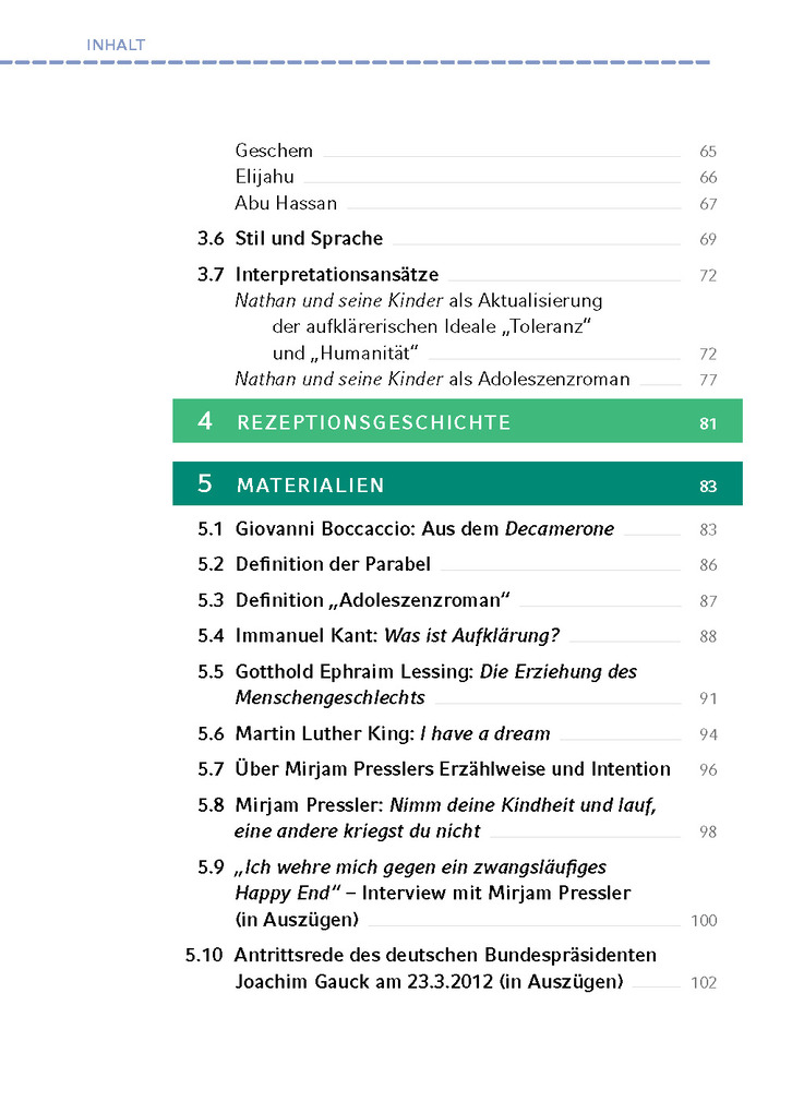 Weitere Ansicht: Nathan und seine Kinder von Mirjam Pressler | Mirjam Pressler