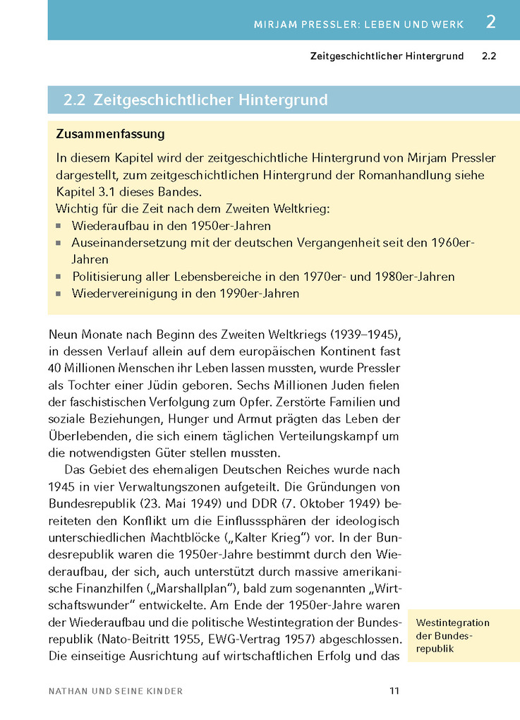 Weitere Ansicht: Nathan und seine Kinder von Mirjam Pressler | Mirjam Pressler