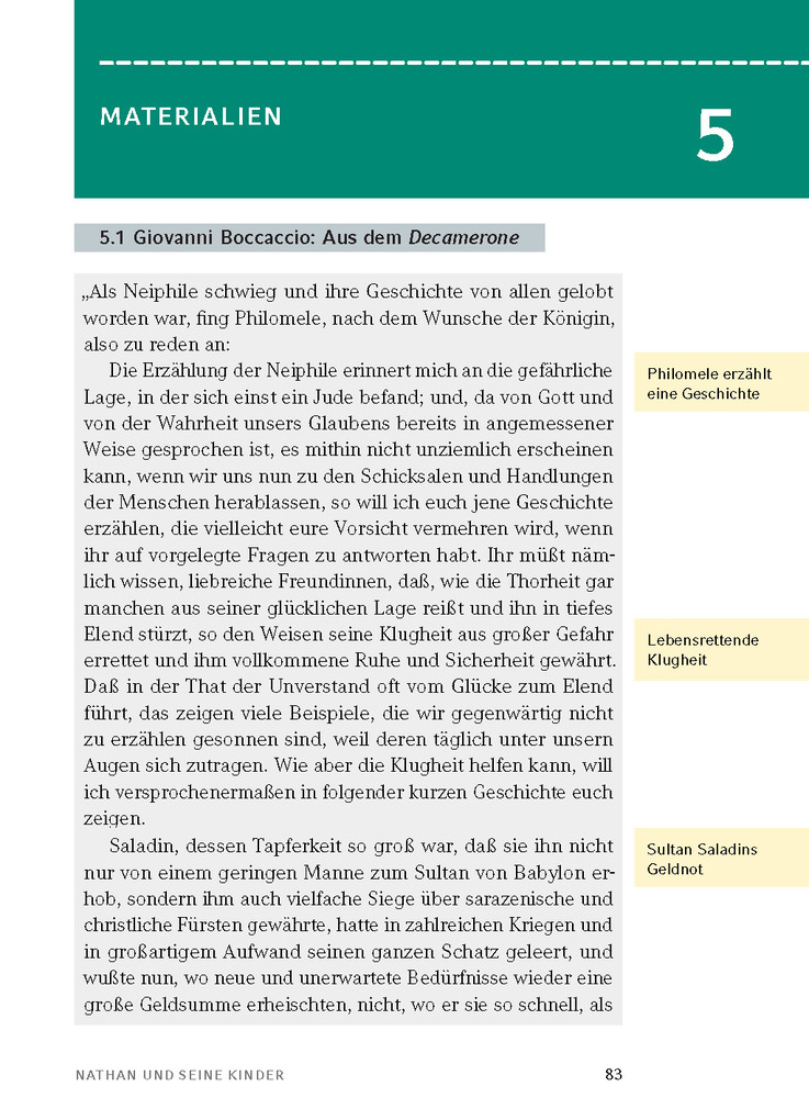 Weitere Ansicht: Nathan und seine Kinder von Mirjam Pressler | Mirjam Pressler