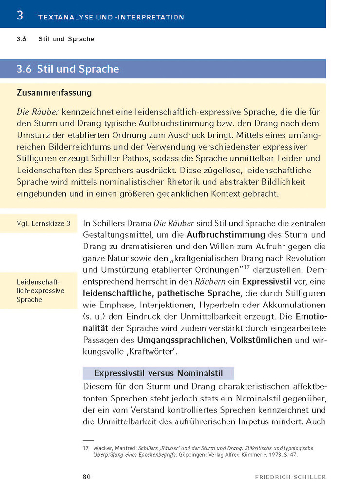 Weitere Ansicht: Die Räuber von Friedrich Schiller