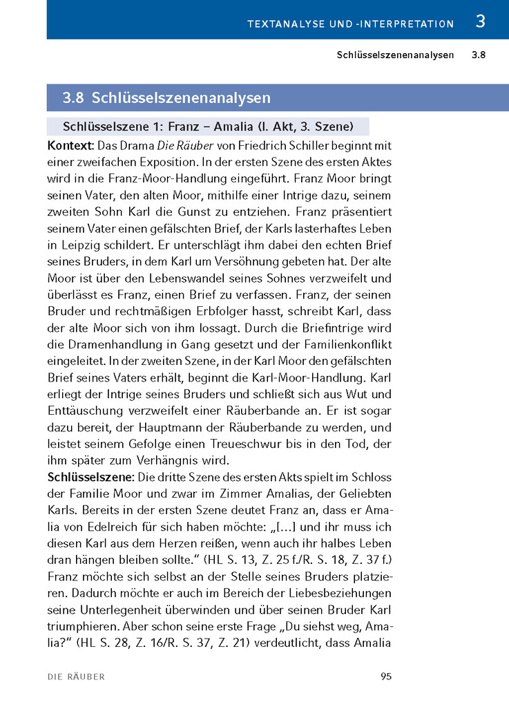Weitere Ansicht: Die Räuber von Friedrich Schiller