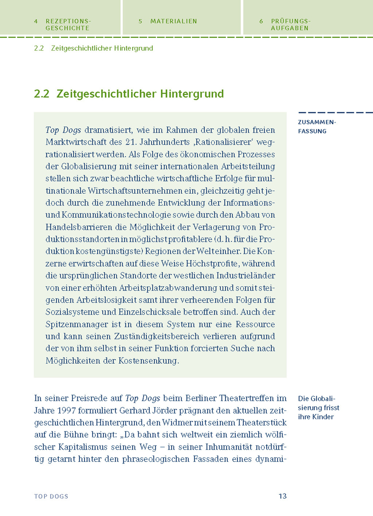 Weitere Ansicht: Top Dogs von Urs Widmer Textanalyse und Interpretation | Urs Widmer