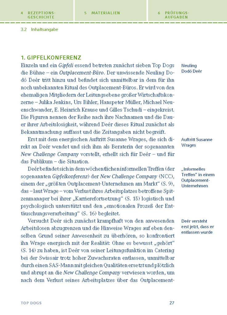 Weitere Ansicht: Top Dogs von Urs Widmer Textanalyse und Interpretation | Urs Widmer