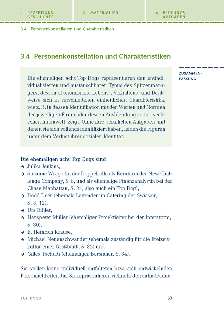 Weitere Ansicht: Top Dogs von Urs Widmer Textanalyse und Interpretation | Urs Widmer