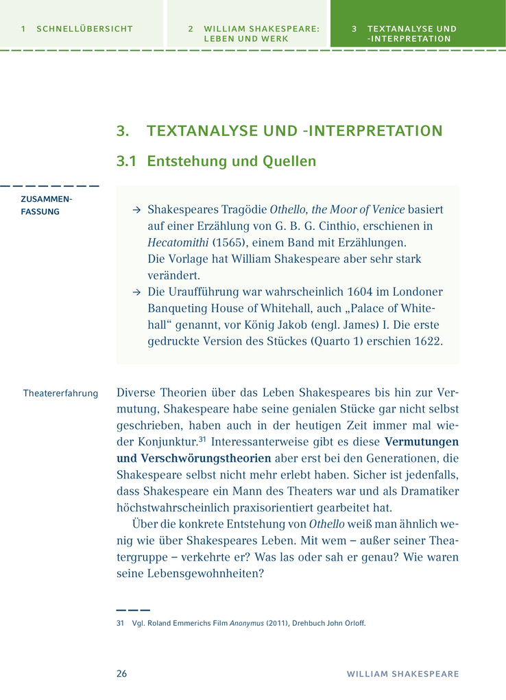 Weitere Ansicht: Othello von William Shakespeare