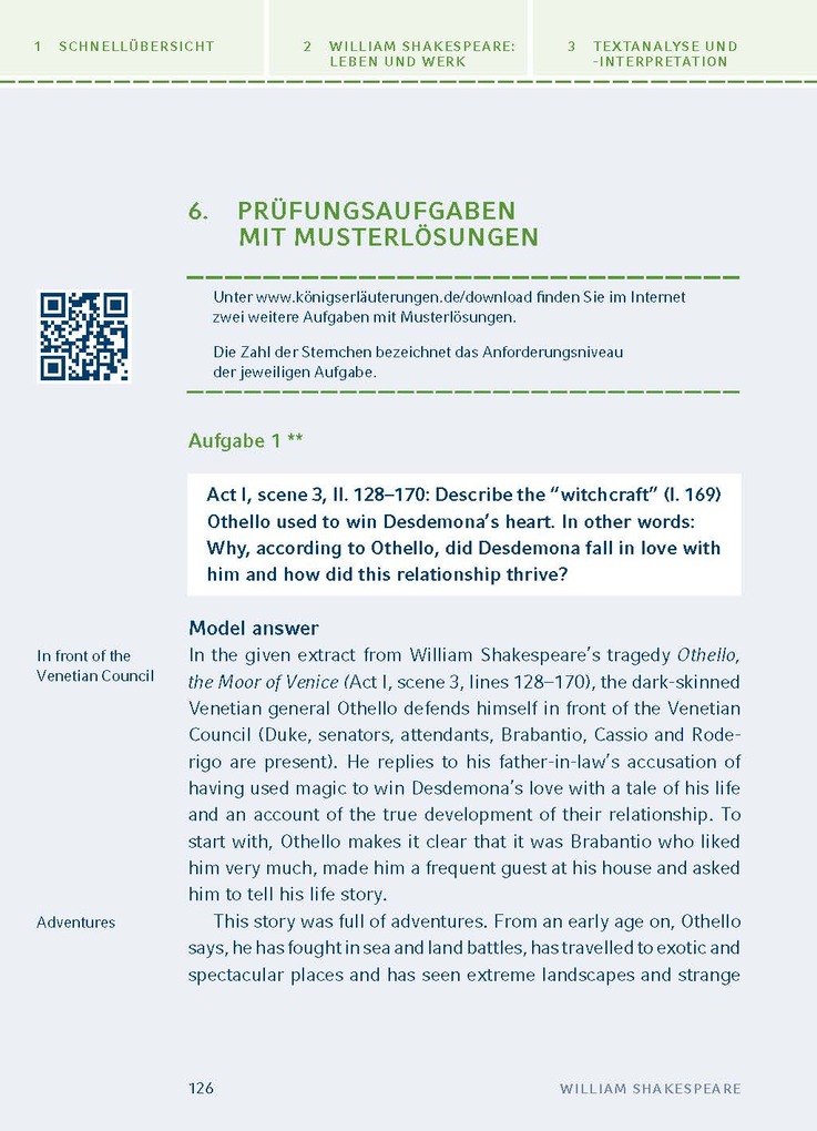 Weitere Ansicht: Othello von William Shakespeare
