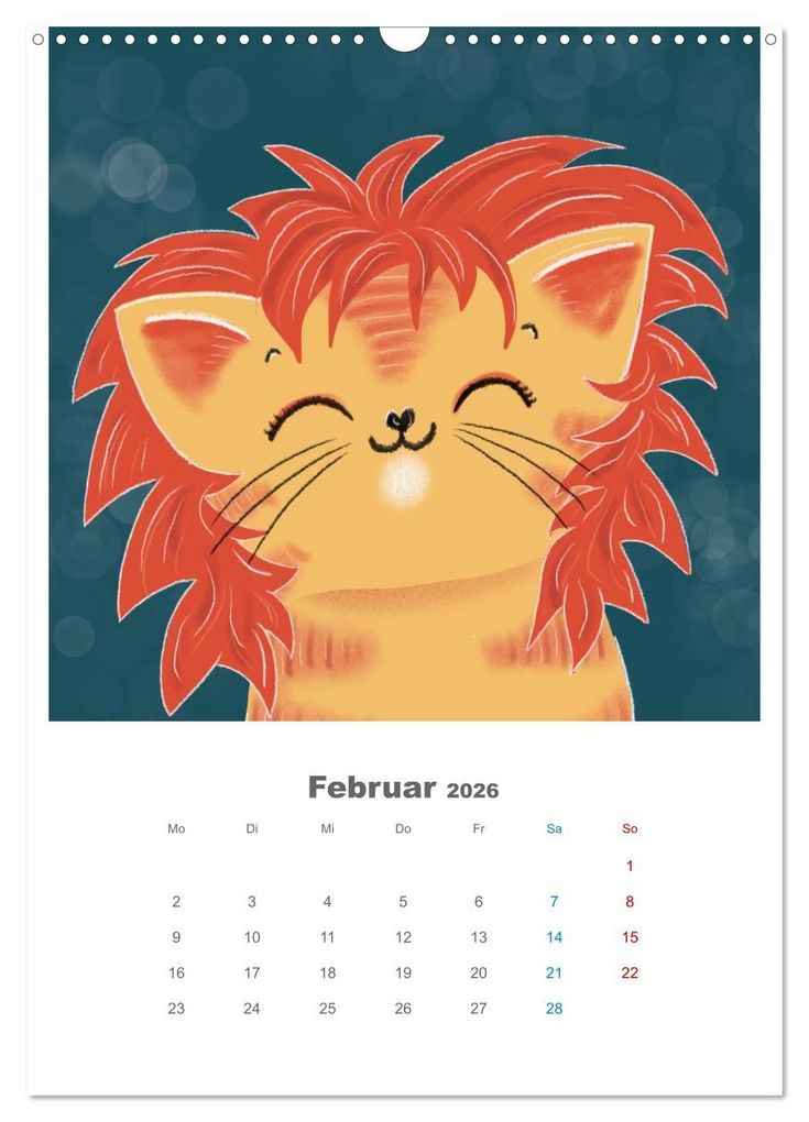 Weitere Ansicht: LEOPOLD DER DRITTE - Ein Kater mit ganz viel Charme (Wandkalender 2026 DIN A3 hoch), CALVENDO Monatskalender | Danja Krampikowski, Calvendo
