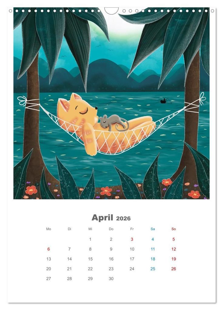 Weitere Ansicht: LEOPOLD DER DRITTE - Ein Kater mit ganz viel Charme (Wandkalender 2026 DIN A3 hoch), CALVENDO Monatskalender | Danja Krampikowski, Calvendo