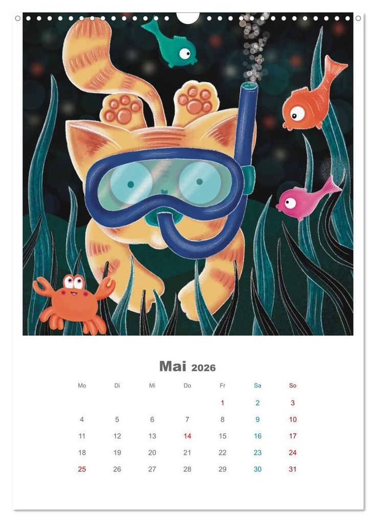 Weitere Ansicht: LEOPOLD DER DRITTE - Ein Kater mit ganz viel Charme (Wandkalender 2026 DIN A3 hoch), CALVENDO Monatskalender | Danja Krampikowski, Calvendo