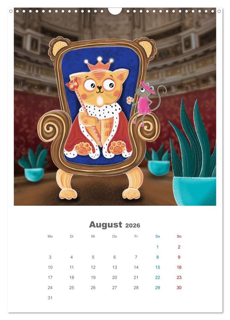 Weitere Ansicht: LEOPOLD DER DRITTE - Ein Kater mit ganz viel Charme (Wandkalender 2026 DIN A3 hoch), CALVENDO Monatskalender | Danja Krampikowski, Calvendo