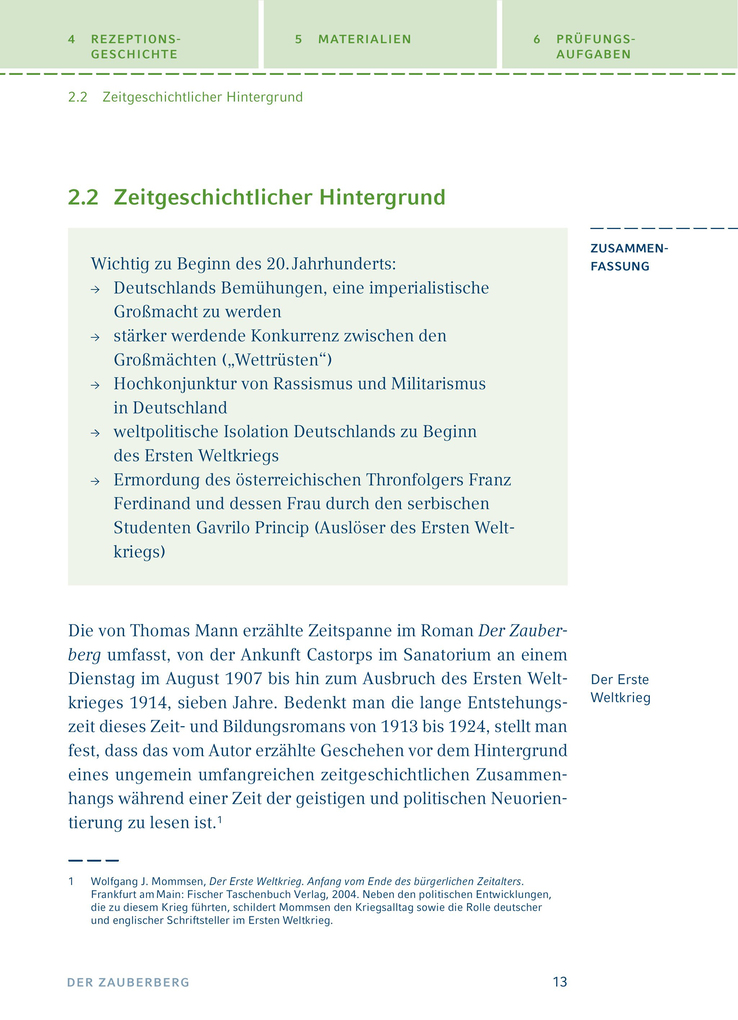 Weitere Ansicht: Der Zauberberg von Thomas Mann | Thomas Mann