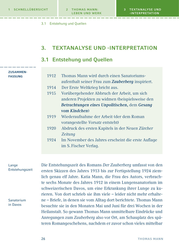 Weitere Ansicht: Der Zauberberg von Thomas Mann | Thomas Mann