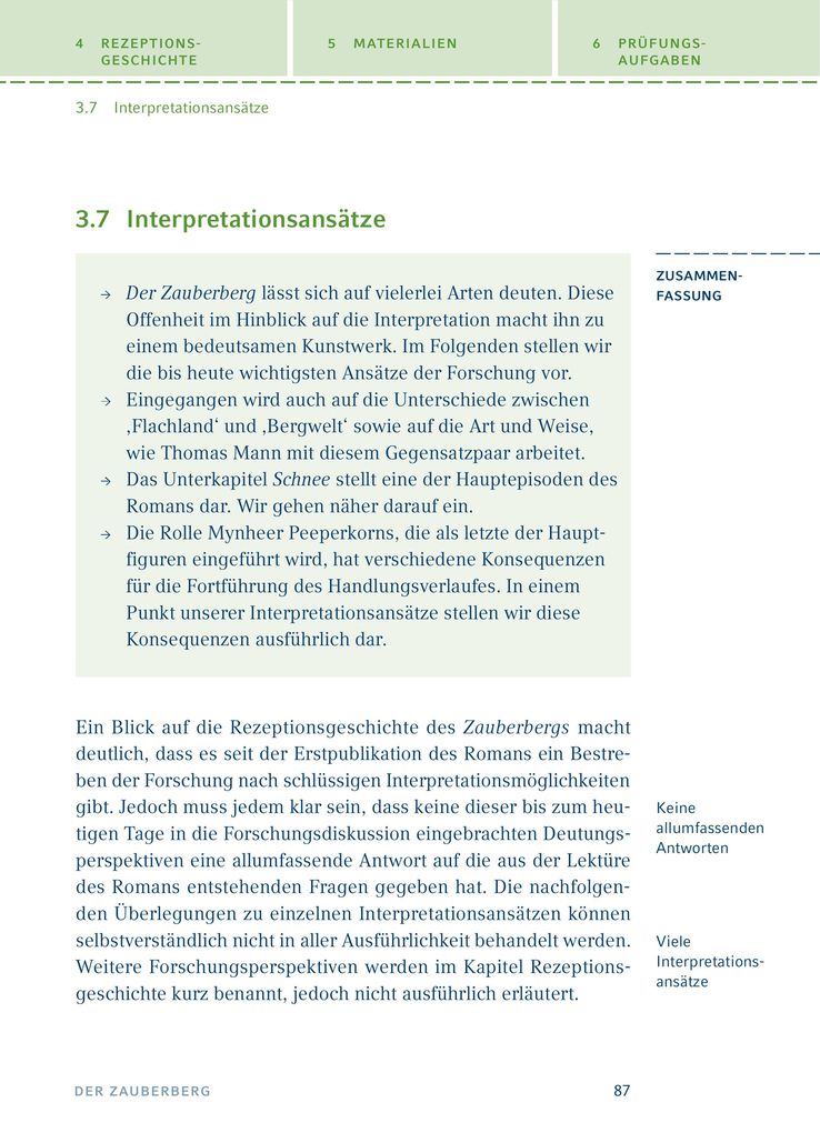 Weitere Ansicht: Der Zauberberg von Thomas Mann | Thomas Mann