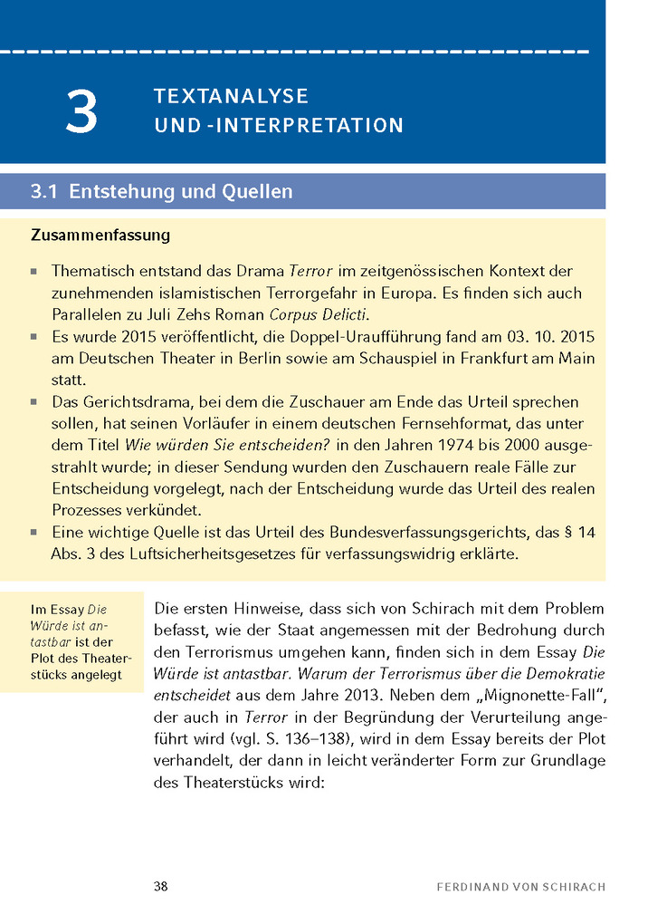 Weitere Ansicht: Terror von Ferdinand von Schirach
