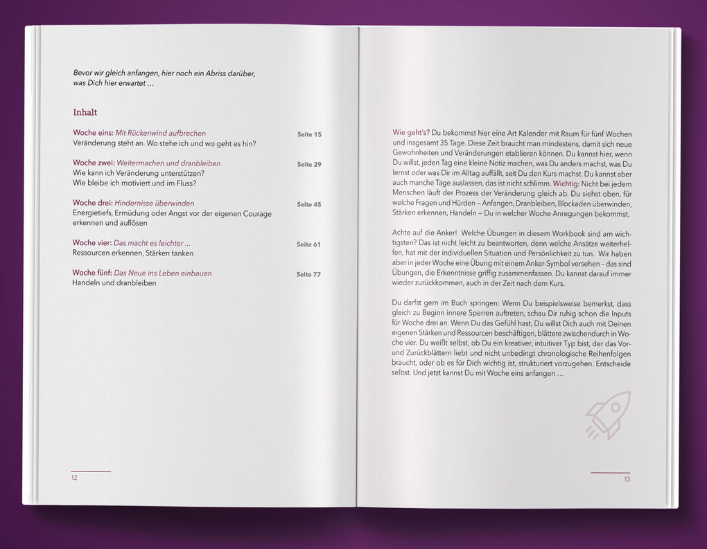 Weitere Ansicht: Anfangen. Dranbleiben. Wachsen