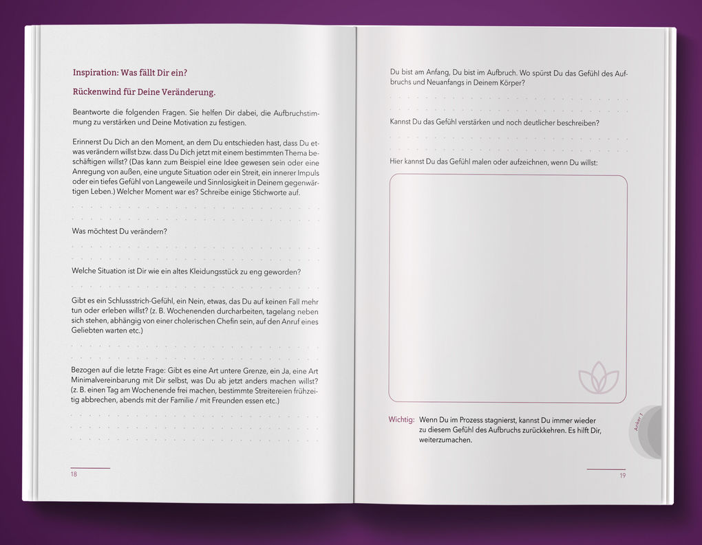 Weitere Ansicht: Anfangen. Dranbleiben. Wachsen