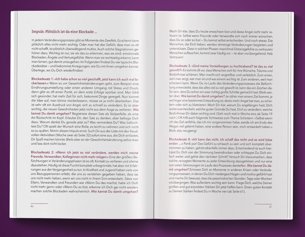 Weitere Ansicht: Anfangen. Dranbleiben. Wachsen