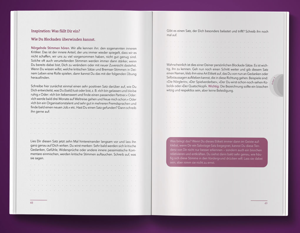 Weitere Ansicht: Anfangen. Dranbleiben. Wachsen