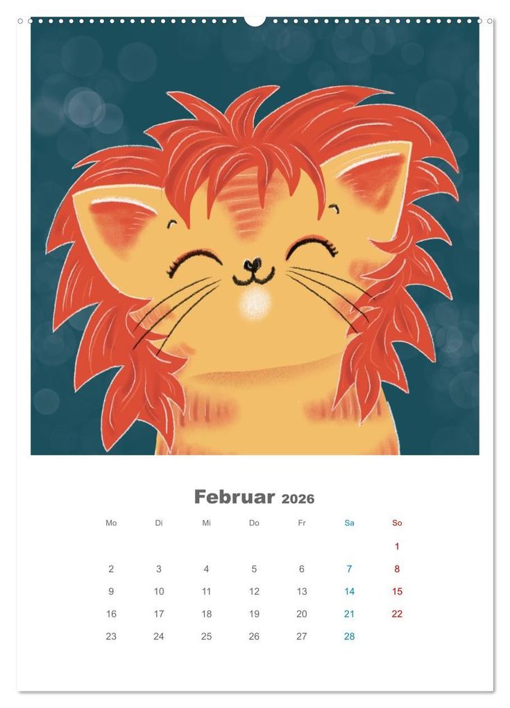 Weitere Ansicht: LEOPOLD DER DRITTE - Ein Kater mit ganz viel Charme (Wandkalender 2026 DIN A2 hoch), CALVENDO Monatskalender | Danja Krampikowski, Calvendo