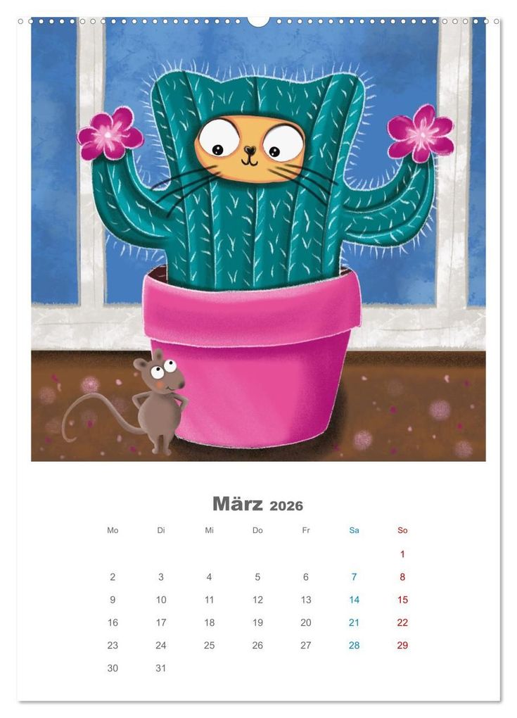 Weitere Ansicht: LEOPOLD DER DRITTE - Ein Kater mit ganz viel Charme (Wandkalender 2026 DIN A2 hoch), CALVENDO Monatskalender | Danja Krampikowski, Calvendo