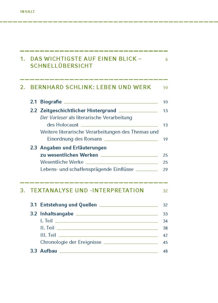 Weitere Ansicht: Der Vorleser von Bernhard Schlink