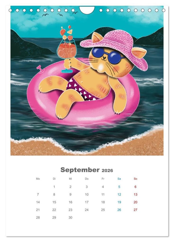 Weitere Ansicht: LEOPOLD DER DRITTE - Ein Kater mit ganz viel Charme (Wandkalender 2026 DIN A4 hoch), CALVENDO Monatskalender | Danja Krampikowski, Calvendo