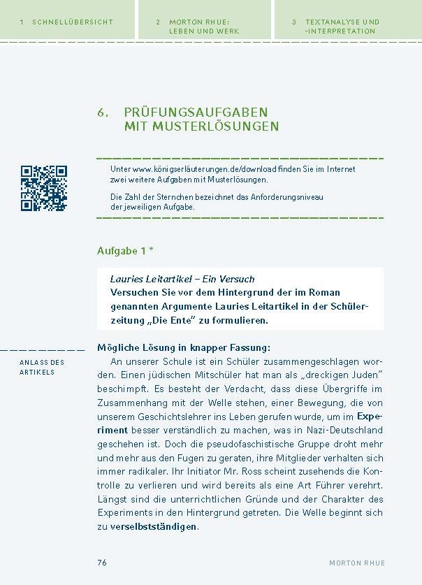 Weitere Ansicht: Die Welle von Morton Rhue