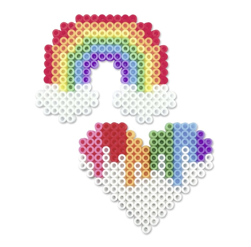 Weitere Ansicht: URSUS Kinder-Bastelsets Bügelperlenset "Regenbogen"