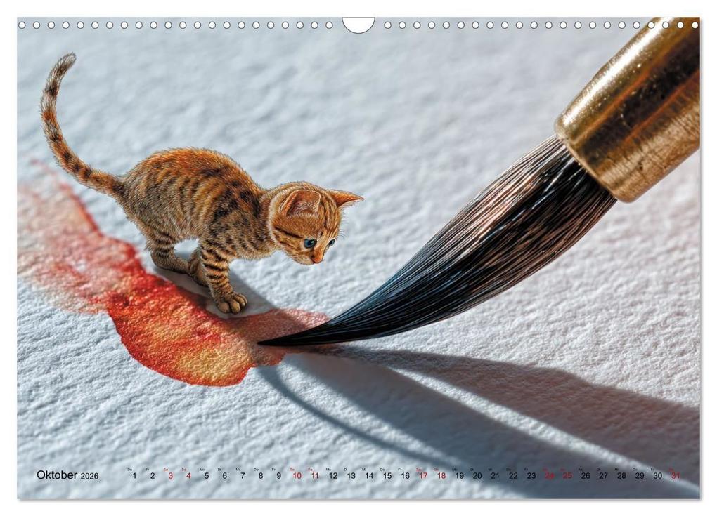 Weitere Ansicht: Die leise Magie der Kalligrafie (Wandkalender 2026 DIN A3 quer), CALVENDO Monatskalender | Calvendo, Anne Seltmann