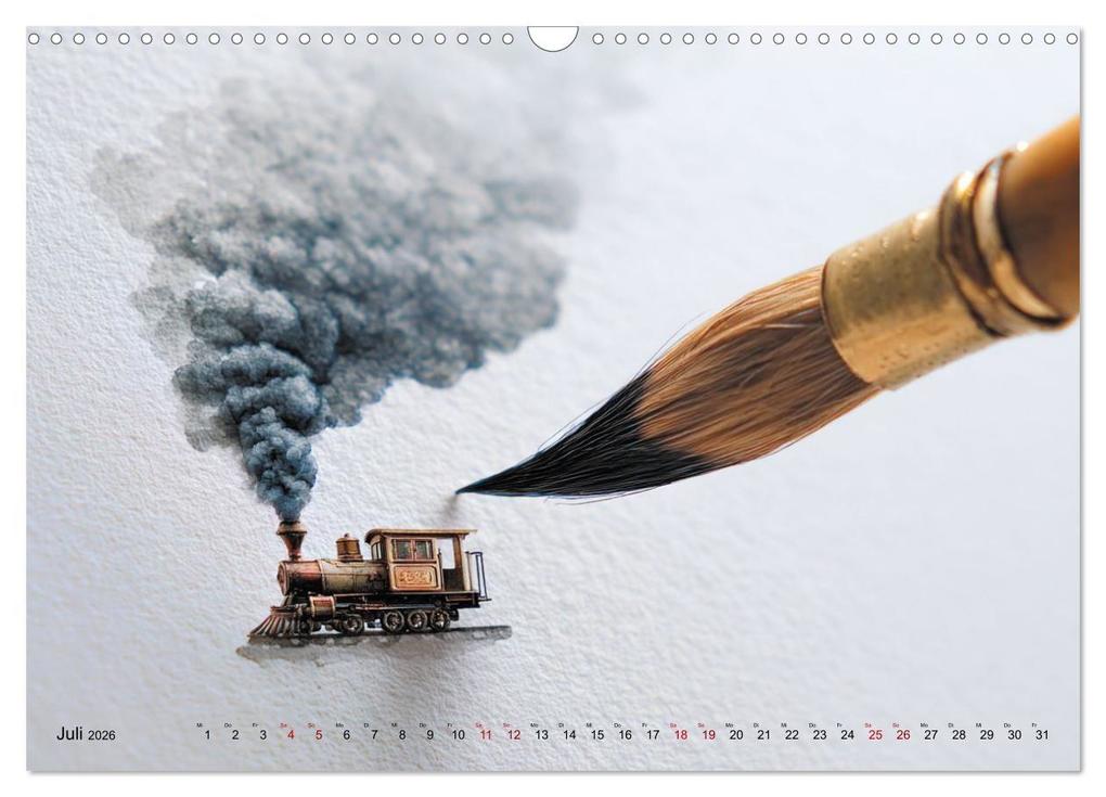 Weitere Ansicht: Die leise Magie der Kalligrafie (Wandkalender 2026 DIN A3 quer), CALVENDO Monatskalender | Calvendo, Anne Seltmann