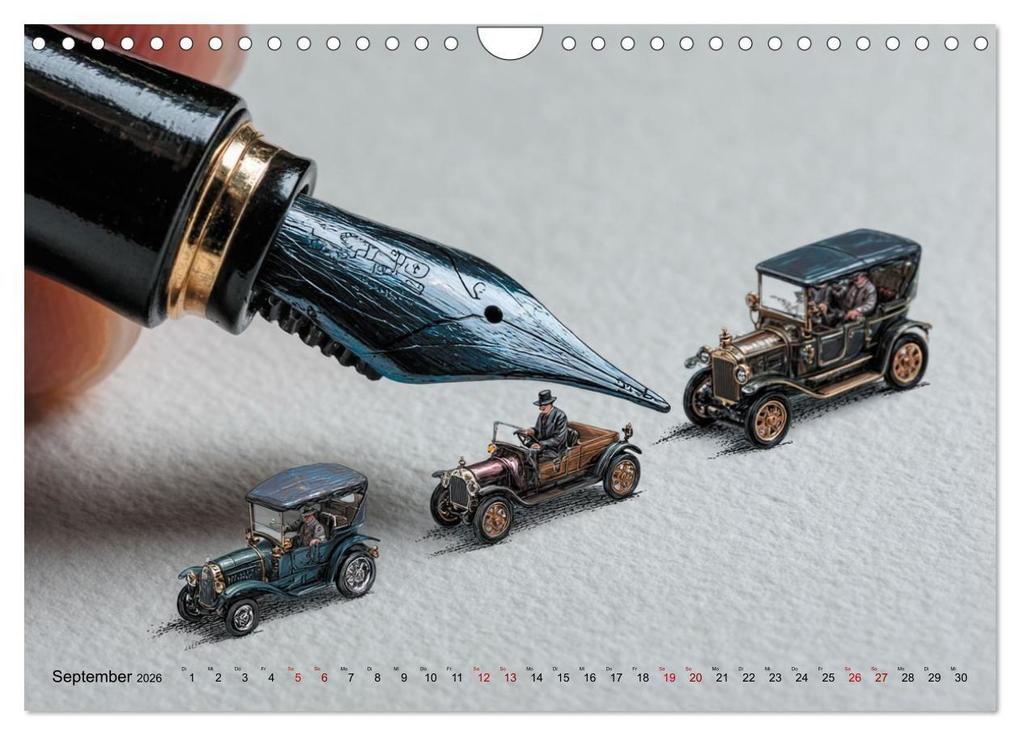 Weitere Ansicht: Die leise Magie der Kalligrafie (Wandkalender 2026 DIN A4 quer), CALVENDO Monatskalender | Calvendo, Anne Seltmann