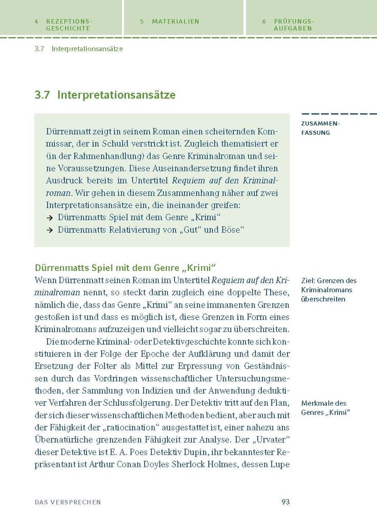 Weitere Ansicht: Das Versprechen von Friedrich Dürrenmatt