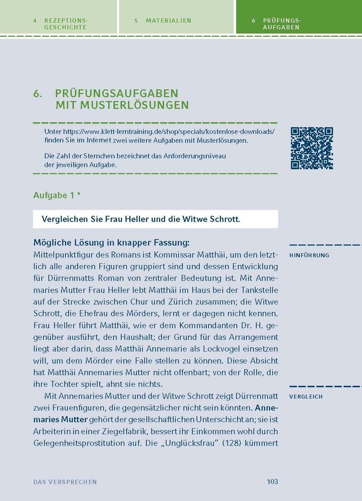 Weitere Ansicht: Das Versprechen von Friedrich Dürrenmatt