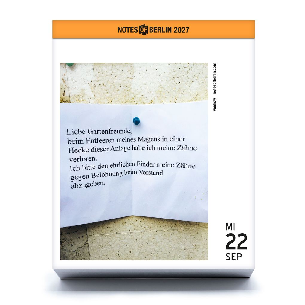 Weitere Ansicht: Notes of Berlin 2027