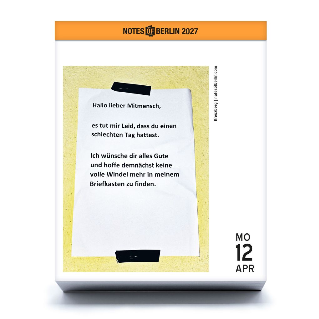 Weitere Ansicht: Notes of Berlin 2027