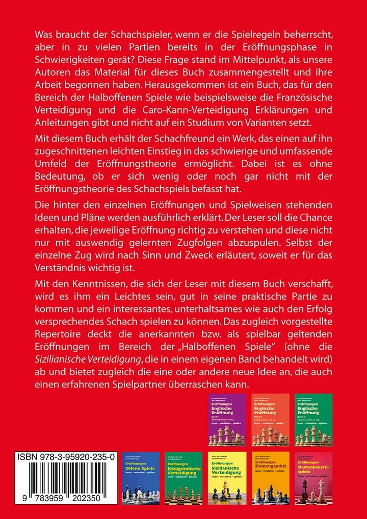 Weitere Ansicht: Eröffnungen - Halboffene Spiele | Jerzy Konikowski, Uwe Bekemann