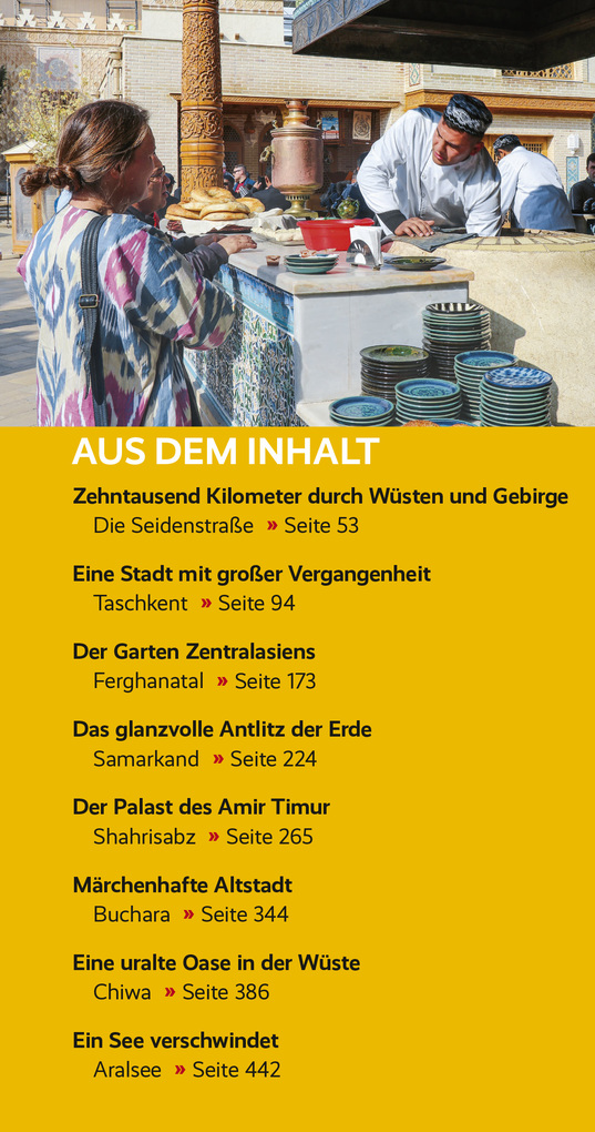 Weitere Ansicht: TRESCHER Reiseführer Usbekistan | Bodo Thöns, Irina Thöns