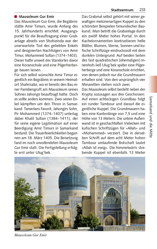 Weitere Ansicht: TRESCHER Reiseführer Usbekistan | Bodo Thöns, Irina Thöns