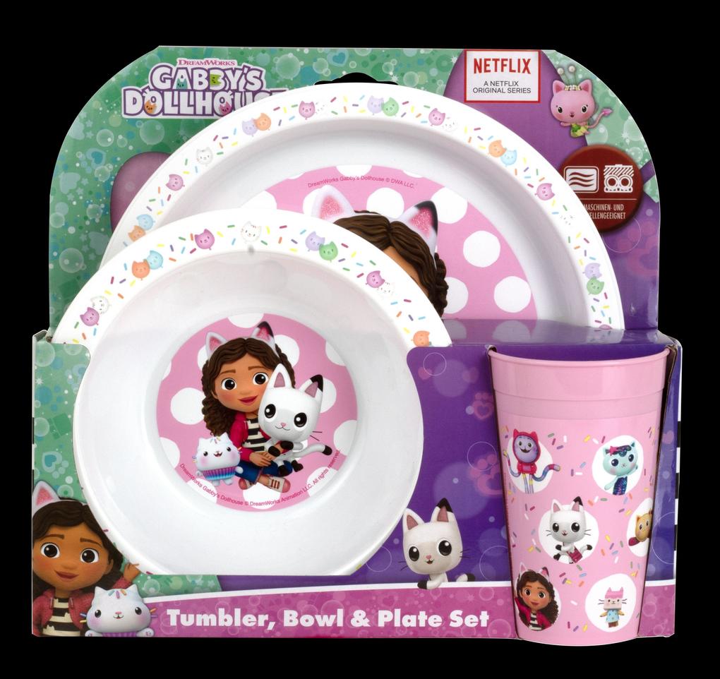Weitere Ansicht: Gabbys Dollhouse 3tlg PP Frühstücksset