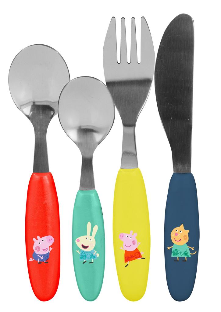 Weitere Ansicht: Peppa Pig 4tlg ABS Besteckset