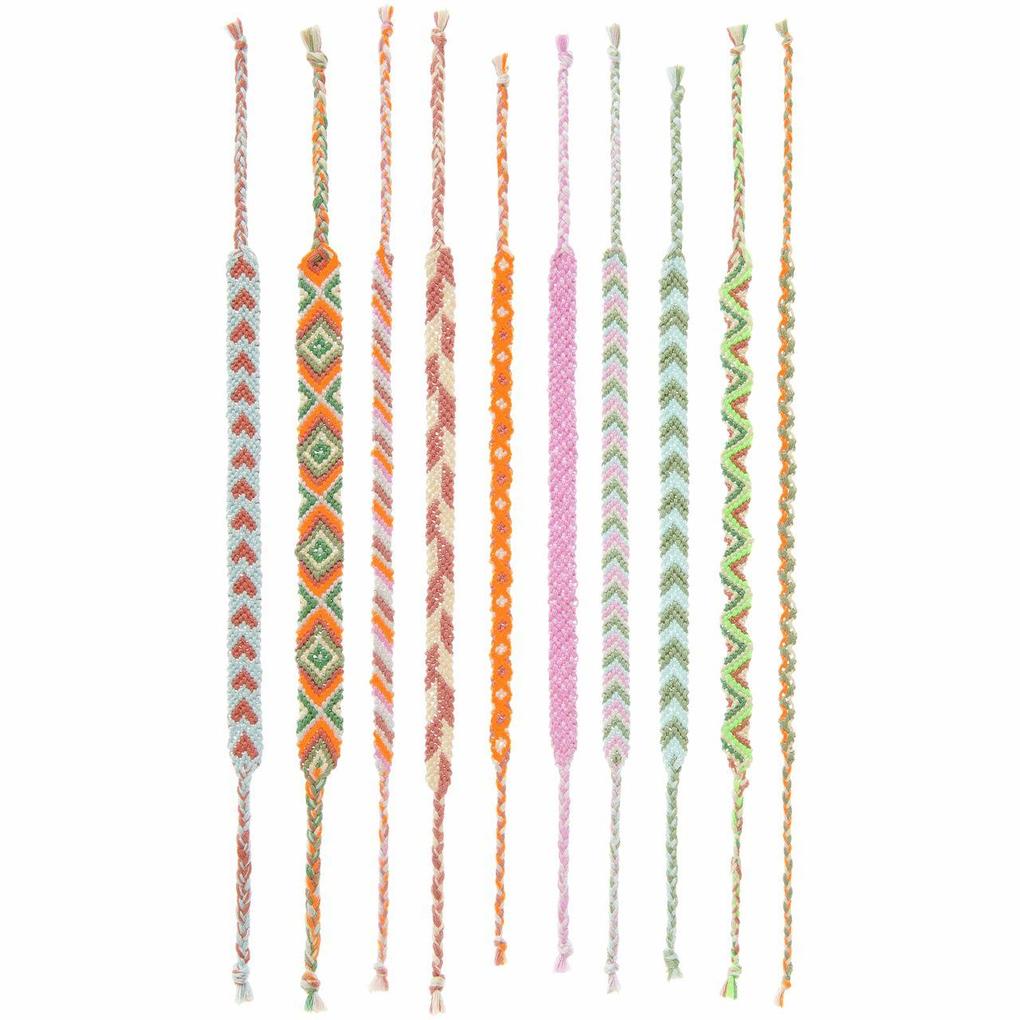 Weitere Ansicht: DIY Freundschaftsarmbänder Set, Neon Mix Colours