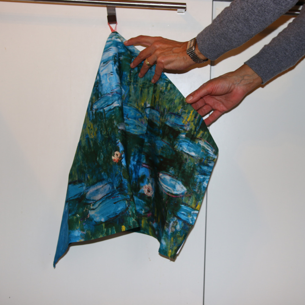 Weitere Ansicht: Geschirrtuch Monet, Seerosen