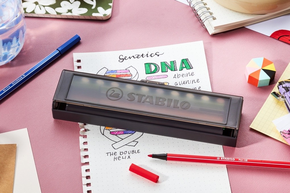 Weitere Ansicht: STABILO Premium-Filzstift Pen 68, 10er Click Set