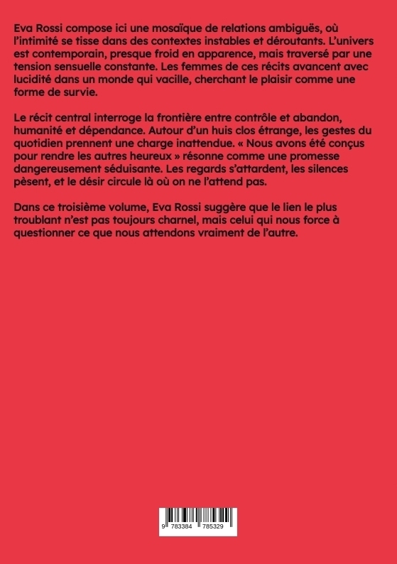 Weitere Ansicht: Relations érotiques. 3 | Eva Rossi